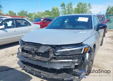 2025 Honda Civic Sport from USA, damaged, VIN 2HGFE2F55SH570991